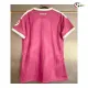 Camisa Alternativa Versão Feminina Real Madrid 2026/2027 Rosa com Patch HP