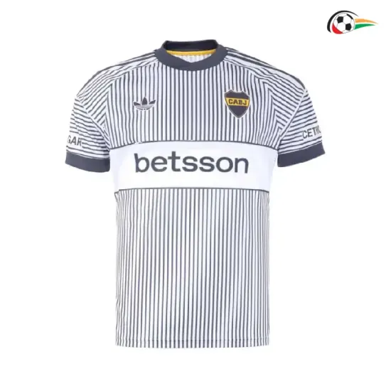 Camisa Reserva Boca Juniors 2026/2027 Branco/Azul Marinho