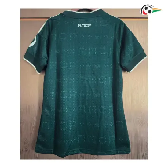Camisa Reserva Versão Feminina Real Madrid 2026/2027 Verde Escuro com Patch HP