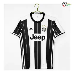 Camisa Retrô Titular Juventus 2016/2017 Preto/Branco