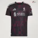 Camisa Alternativa Liverpool 2026/2027 Preto/Vermelho Escuro