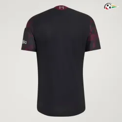 Camisa Alternativa Liverpool 2026/2027 Preto/Vermelho Escuro