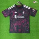 Camisa Alternativa Liverpool 2026/2027 Preto/Vermelho Escuro