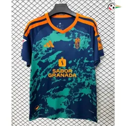 Camisa Reserva Granada 2026/2027 Azul/Verde com Patch da La Liga