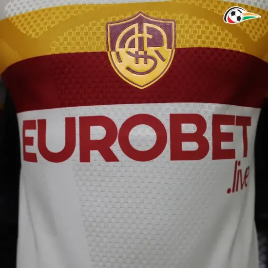 Camisa Reserva Versão Jogador AS Roma 2026/2027 Branco