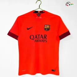 Camisa Retrô Reserva Barcelona 2014/15 Laranja