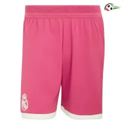 Shorts de Futebol Alternativa Real Madrid 2026/2027 Rosa