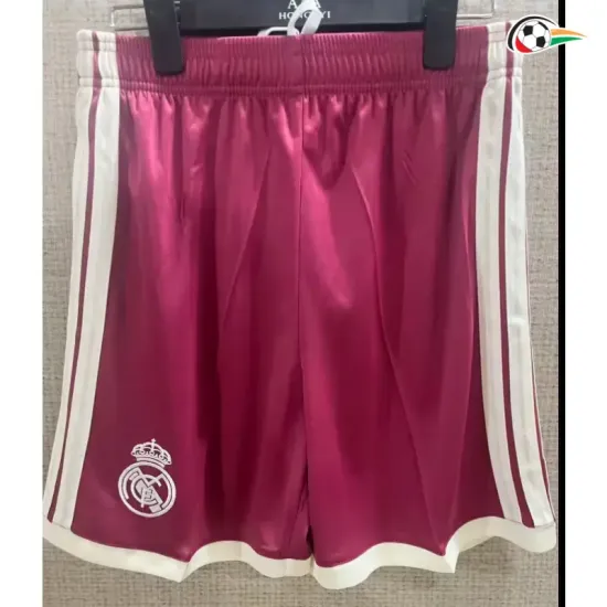 Shorts de Futebol Alternativa Real Madrid 2026/2027 Rosa