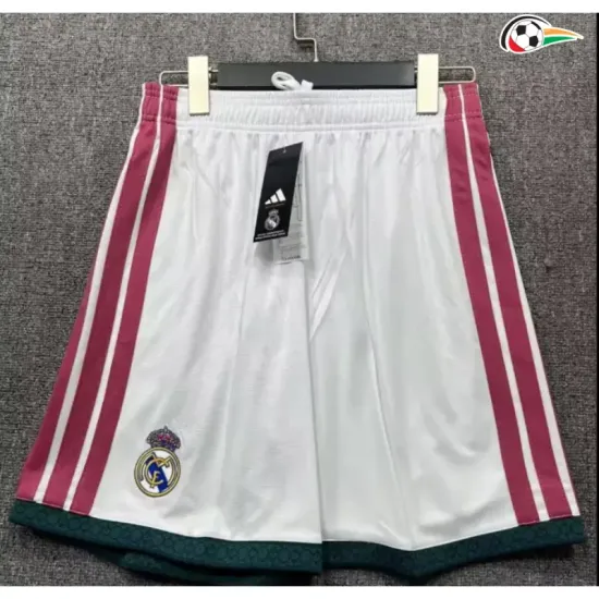 Shorts de Futebol Titular Real Madrid 2026/2027 Branco