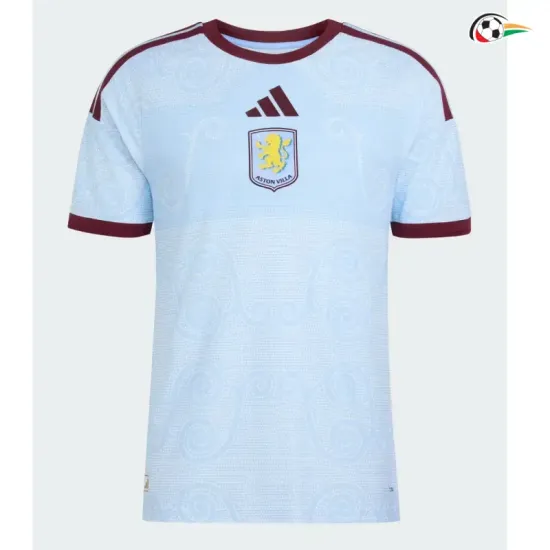 Camisa Alternativa Aston Villa 2026/2027 Azul Céu