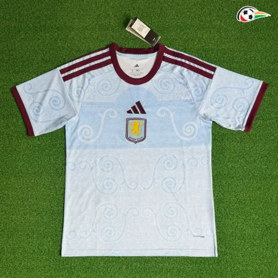 Camisa Alternativa Aston Villa 2026/2027 Azul Céu