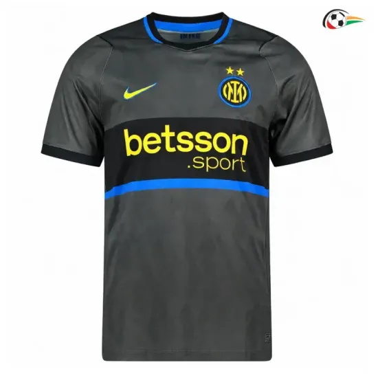 Camisa Alternativa Inter de Milan 2026/2027 Cinza