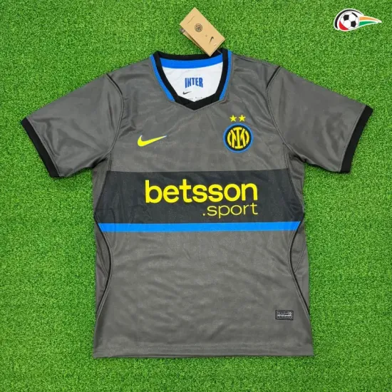 Camisa Alternativa Inter de Milan 2026/2027 Cinza