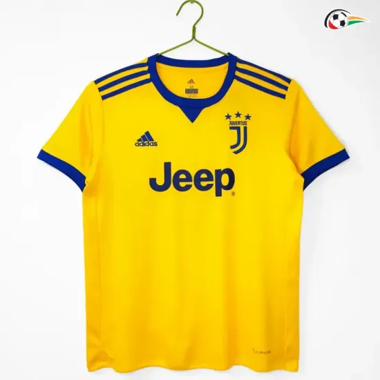 Camisa Retrô Reserva Juventus 2017/18 Amarelo