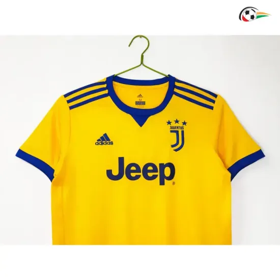 Camisa Retrô Reserva Juventus 2017/18 Amarelo