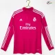 Camisa Retrô Reserva Real Madrid 2014/15 Rosa Manga Longa