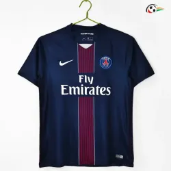 Camisa Retrô Titular PSG 2016/17 Azul Marinho
