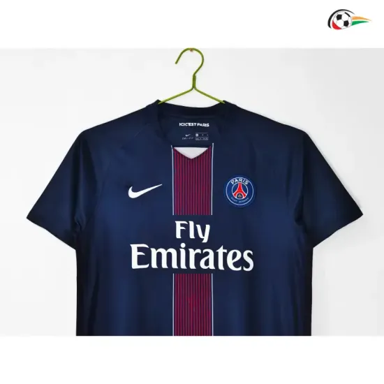 Camisa Retrô Titular PSG 2016/17 Azul Marinho