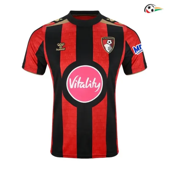 Camisa Titular AFC Bournemouth 2026/2027 Vermelho/Preto