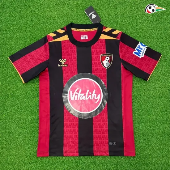 Camisa Titular AFC Bournemouth 2026/2027 Vermelho/Preto
