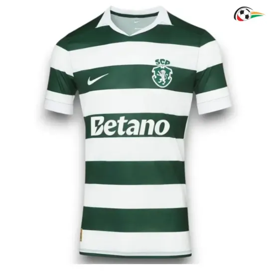 Camisa Titular Lisboa 2026/2027 Verde/Branco