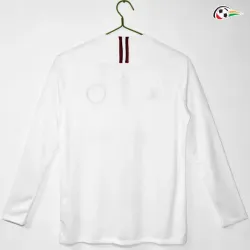 Camisa Retrô Reserva PSG 2018/19 Branco Manga Longa