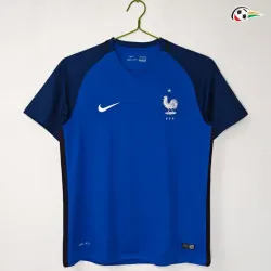 Camisa Retrô Titular Francia 2016 Azul
