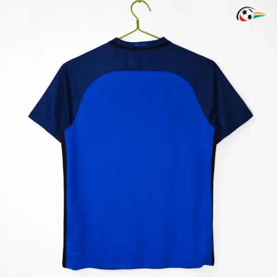 Camisa Retrô Titular Francia 2016 Azul