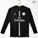 Camisa Retrô Titular PSG 2018/19 Preto Manga Longa