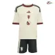 Camisa Alternativa Infantil Manchester United 2026/2027 Branco