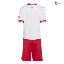 Camisa Reserva Infantil Liverpool 2026/2027 Branco