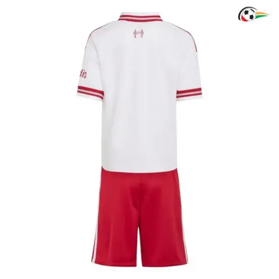 Camisa Reserva Infantil Liverpool 2026/2027 Branco