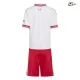 Camisa Reserva Infantil Liverpool 2026/2027 Branco