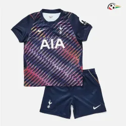 Camisa Reserva Infantil Tottenham Hotspur 2026/2027 Obsidiana