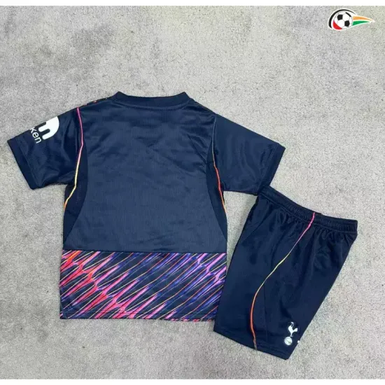 Camisa Reserva Infantil Tottenham Hotspur 2026/2027 Obsidiana