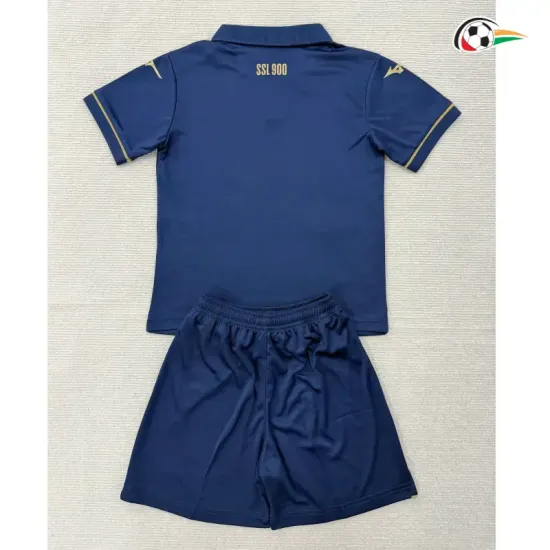 Camisa Alternativa Infantil Lazio 2026/2027 Azul Marinho