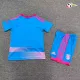 Camisa Alternativa Infantil Fulham F.C 2026/2027 Azul/Rosa