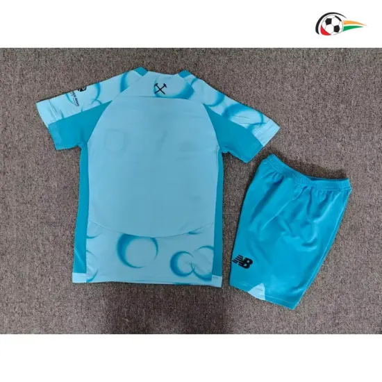 Camisa Alternativa Infantil West Ham United 2026/2027 Azul