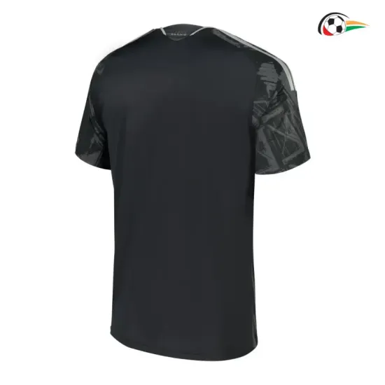 Camisa Alternativa Leeds United 2026/2027 Preto/Cinza