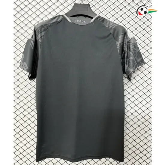 Camisa Alternativa Leeds United 2026/2027 Preto/Cinza