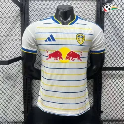 Camisa Titular Versão Jogador Leeds United 2026/2027 Branco/Amarelo/Azul