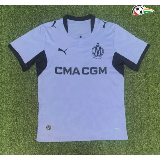 Camisa Alternativa Olympique Marsella 2026/2027 Roxo Claro