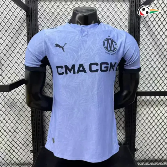 Camisa Alternativa Versão Jogador Olympique Marsella 2026/2027 Roxo Claro