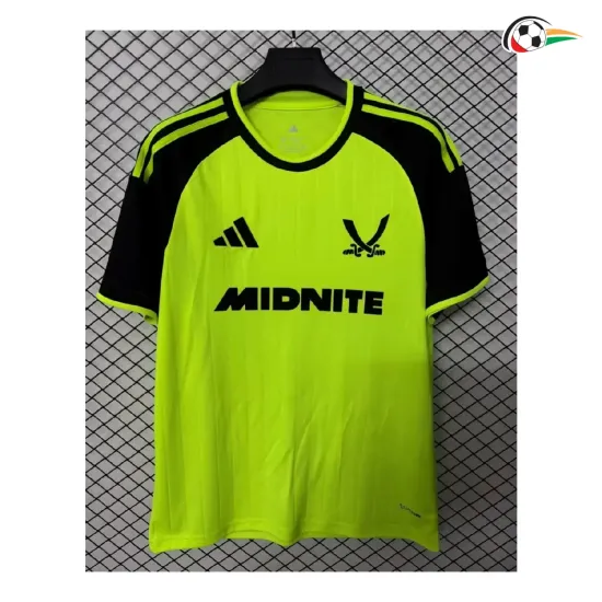 Camisa Alternativa Sheffield United 2026/2027 Verde Fluorescente