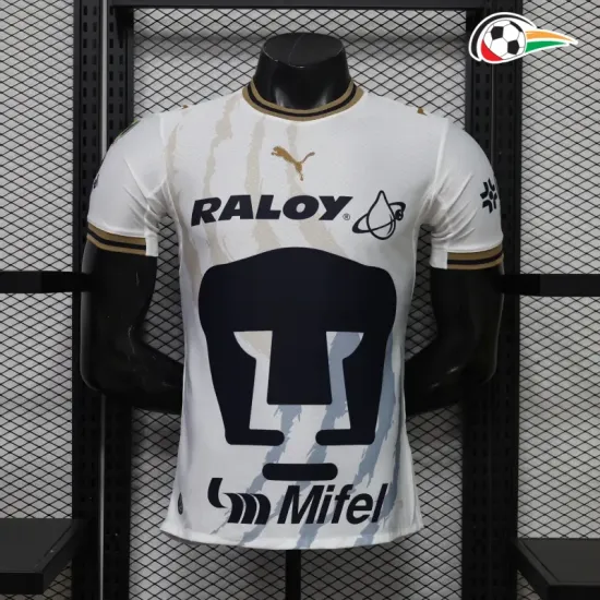 Camisa Reserva Versão Jogador Pumas UNAM 2026/2027 Branco