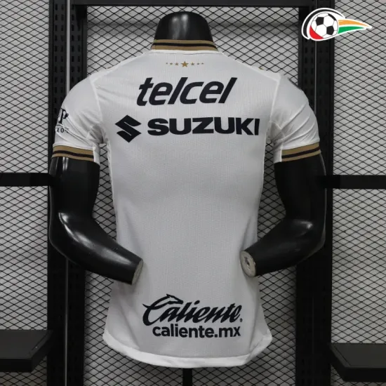Camisa Reserva Versão Jogador Pumas UNAM 2026/2027 Branco