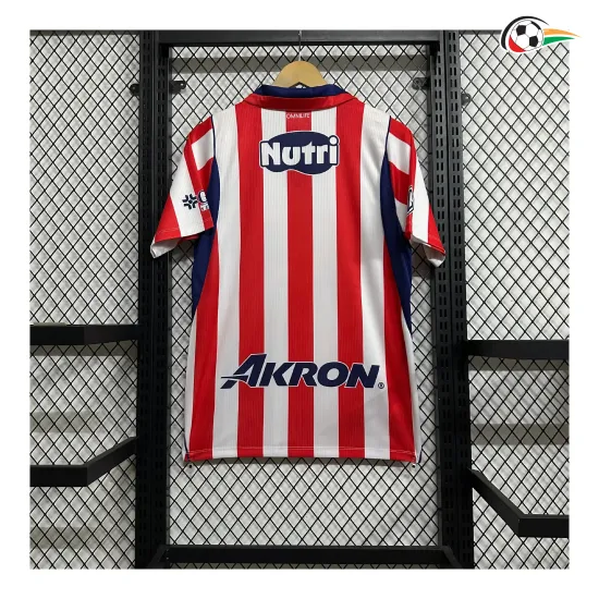 Camisa Titular Chivas 2026/2027 Vermelho/Branco