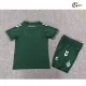 Camisa Reserva Infantil Werder Bremen 2026/2027 Verde Escuro