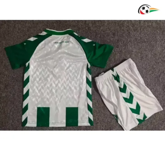 Camisa Titular Infantil Werder Bremen 2026/2027 Verde/Branco