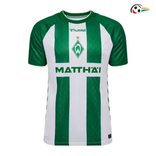 Camisa Titular Werder Bremen 2026/2027 Verde/Branco